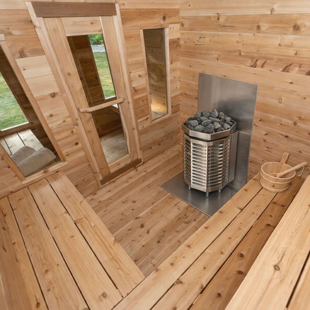 Outdoor Gas Saunas
