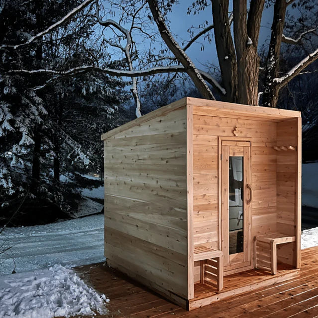 Saunas For Snowy Climates