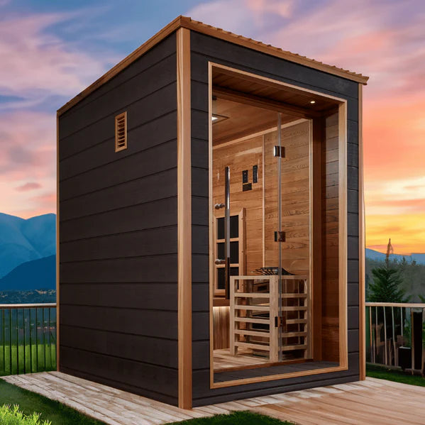 Golden Designs Hybrid (Traditional & Infrared) Saunas