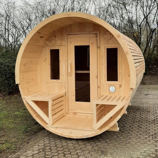 True North Saunas Schooner Barrel Sauna