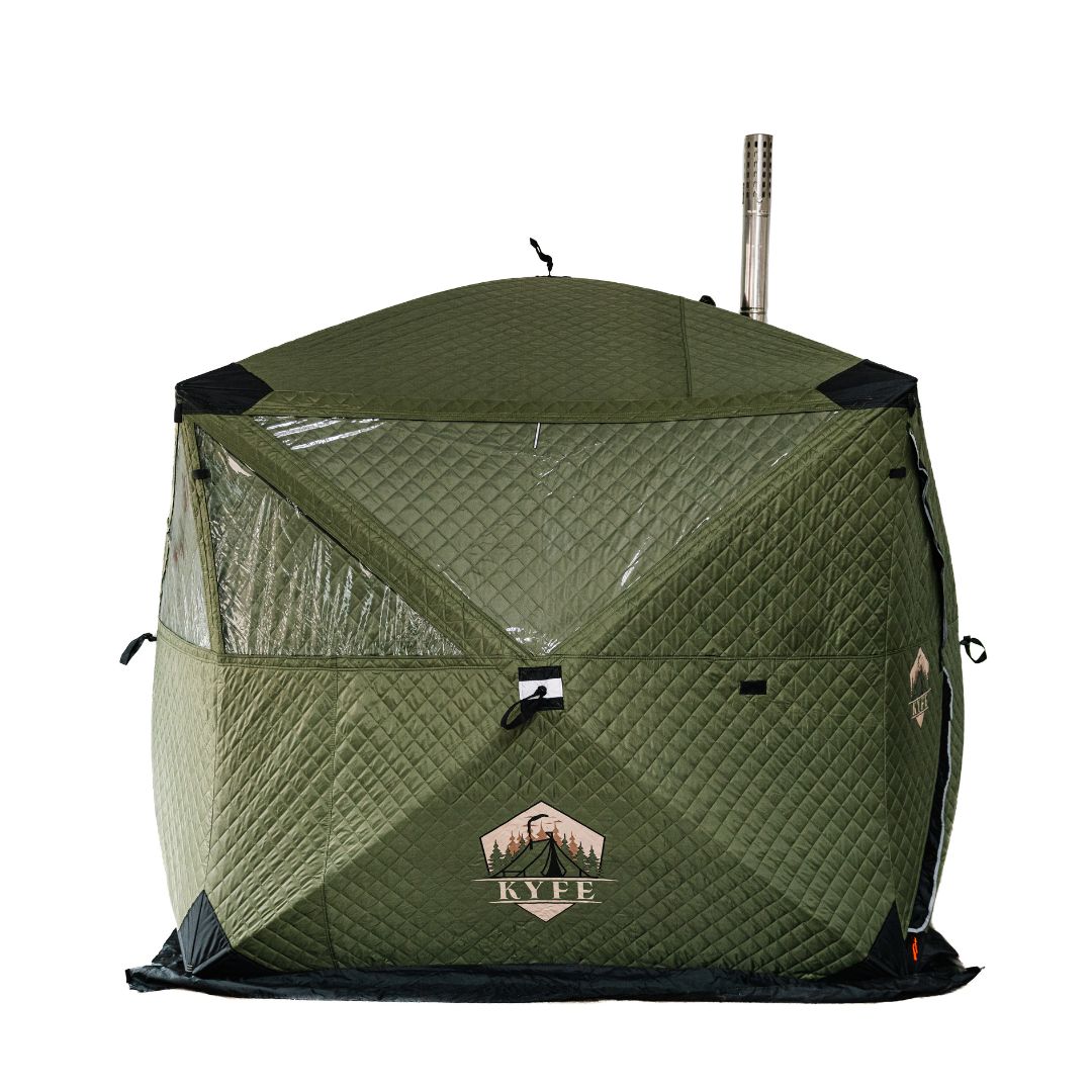 KYFE Portable Sauna Tent Kit (Tent, Stove, Rocks + More)
