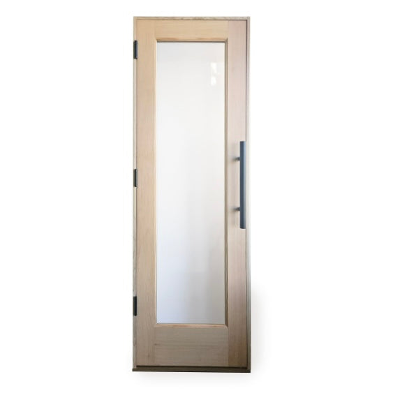 Bathology Pre-Hung Sauna Door Fir w/ Clear Glass | SaunaTight 310