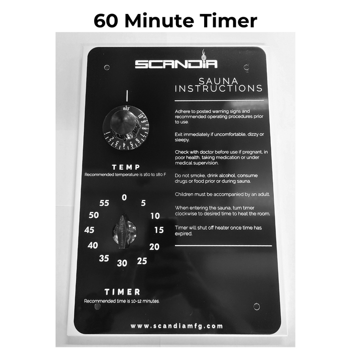 Scandia Ultra 6/7.5/9kW 电桑拿加热器 - 中号