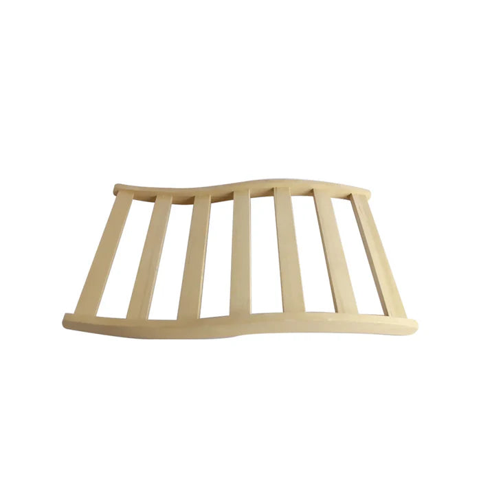 Wizzisaunas S-Shaped Ergonomic Hemlock Sauna Backrest - view 3