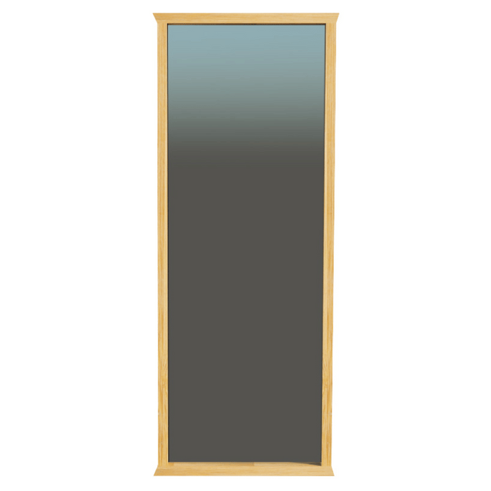 Sauna Window- 12"x39" Double Pane Bronze Tempered Glass in Cedar Frame