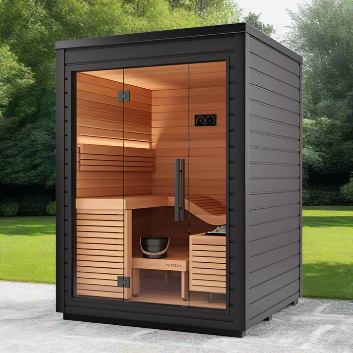 Auroom Aura 2-Person Outdoor Traditional Sauna