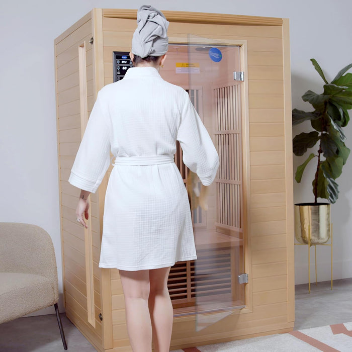 Durasage 2-Person Carbon Fiber FAR Infrared Sauna | DWS-BS-6202