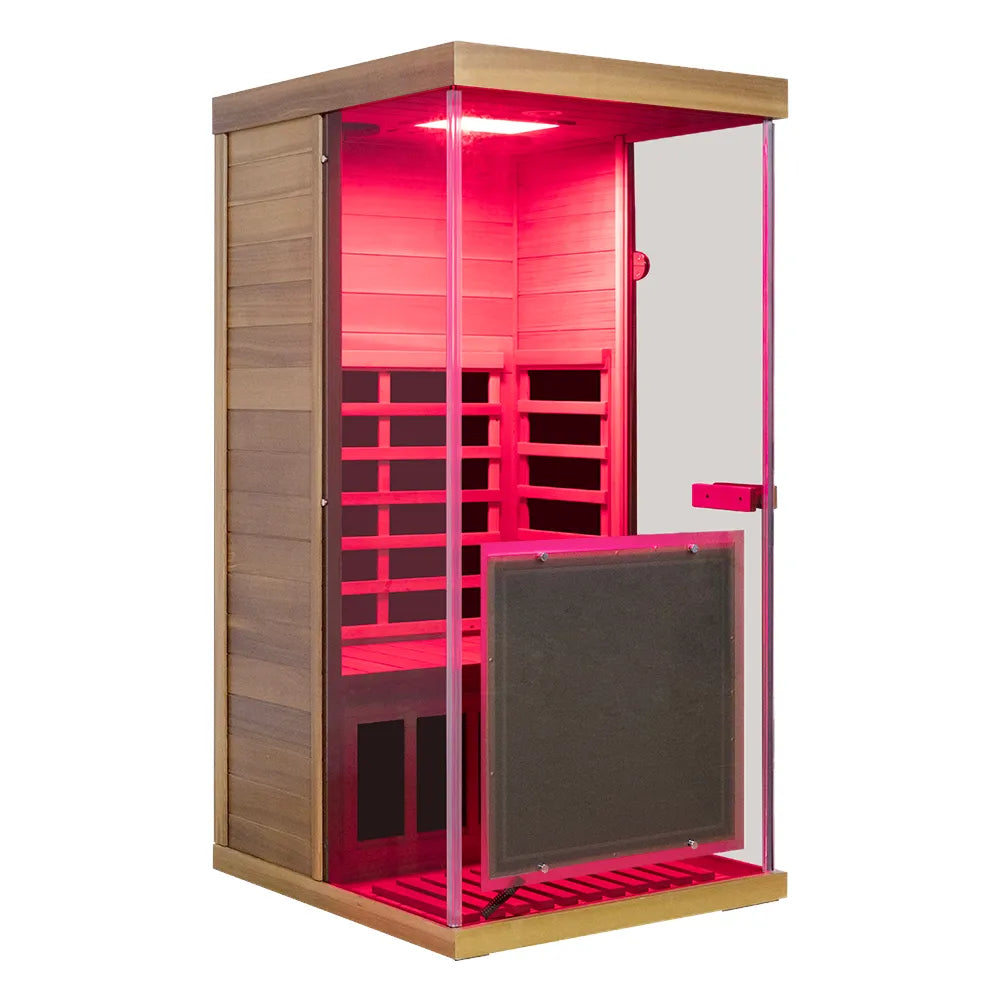 Wizzisaunas 909MX 1-Person Full Spectrum Infrared Sauna