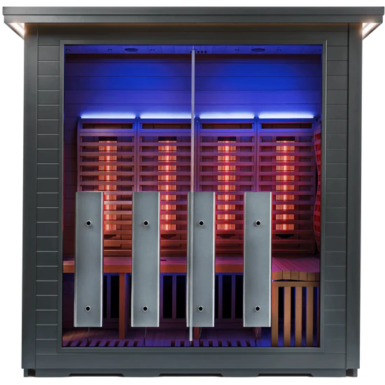 Dynamic Cordoba 双人近零 EMF 全光谱红外桑拿房 | DYN-6203-02 FS