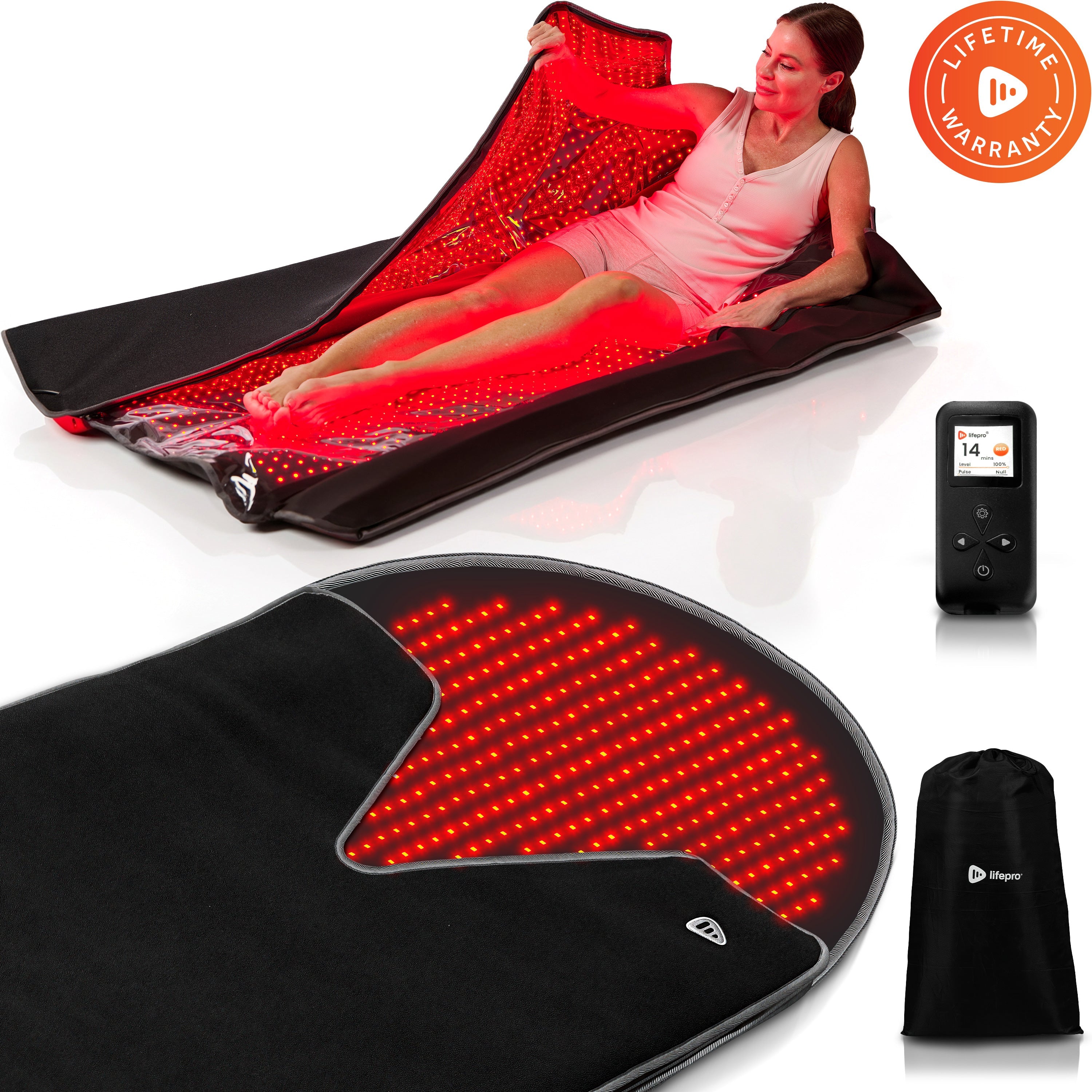 Lifepro AllevaBody™ Full-Body Red Light Therapy Wrap