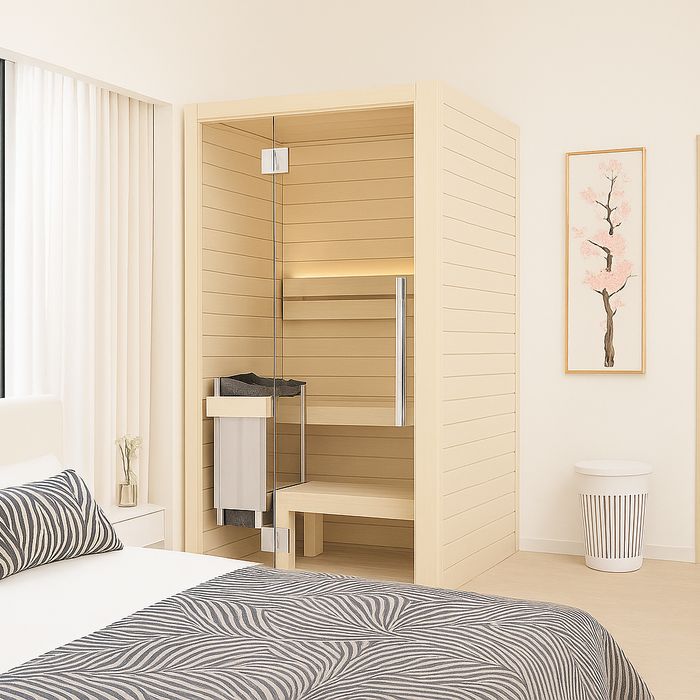Auroom Cala Mini 1-Person Traditional Indoor Sauna