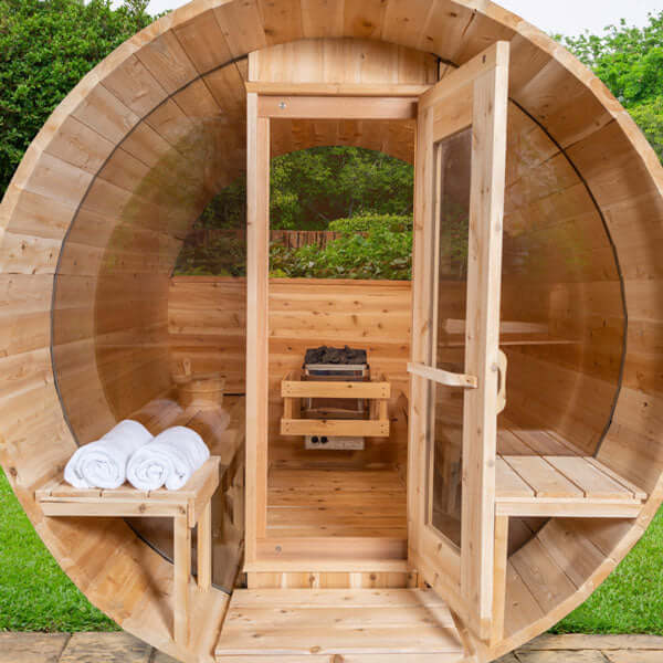 Tranquility Barrel Sauna