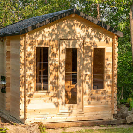 Dundalk Georgian Outdoor Cabin Sauna Kit - view 3