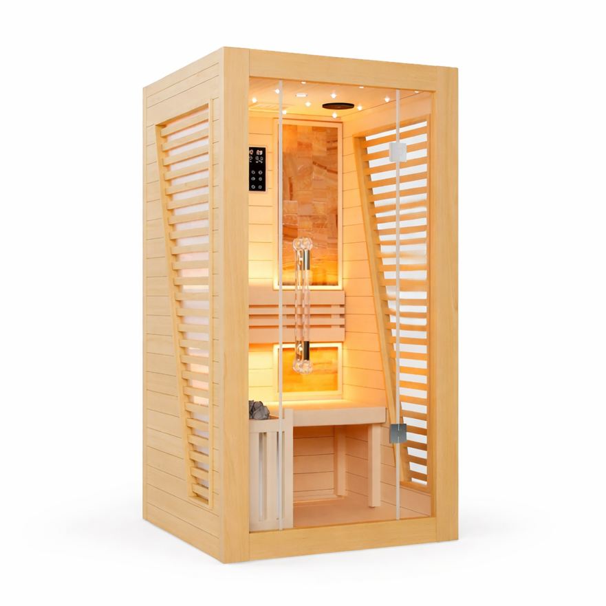 Sauna tradicional de interior Golden Designs Sundsvall para dos personas | GDI-7289-02