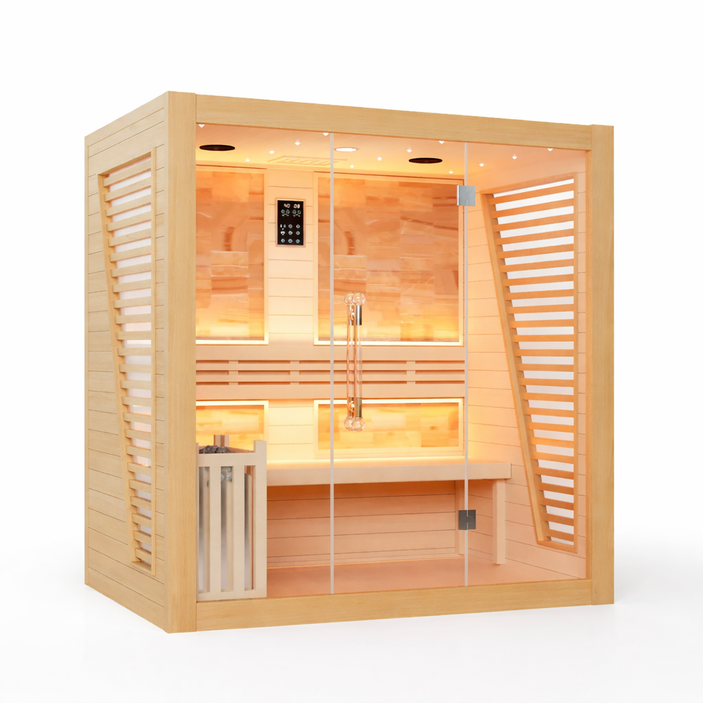 Sauna tradicional de interior Golden Designs Sundsvall para dos personas | GDI-7289-02