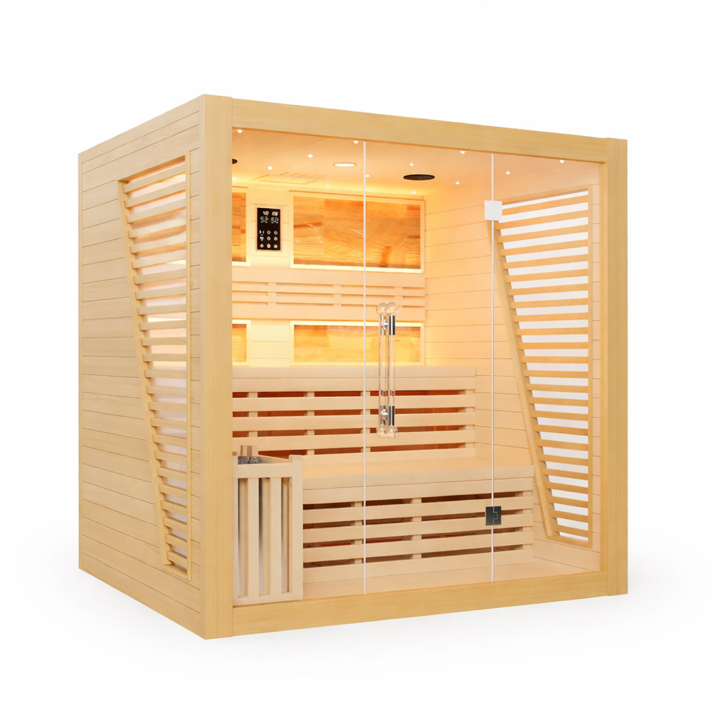 Sauna tradicional de interior Golden Designs Sundsvall para dos personas | GDI-7289-02