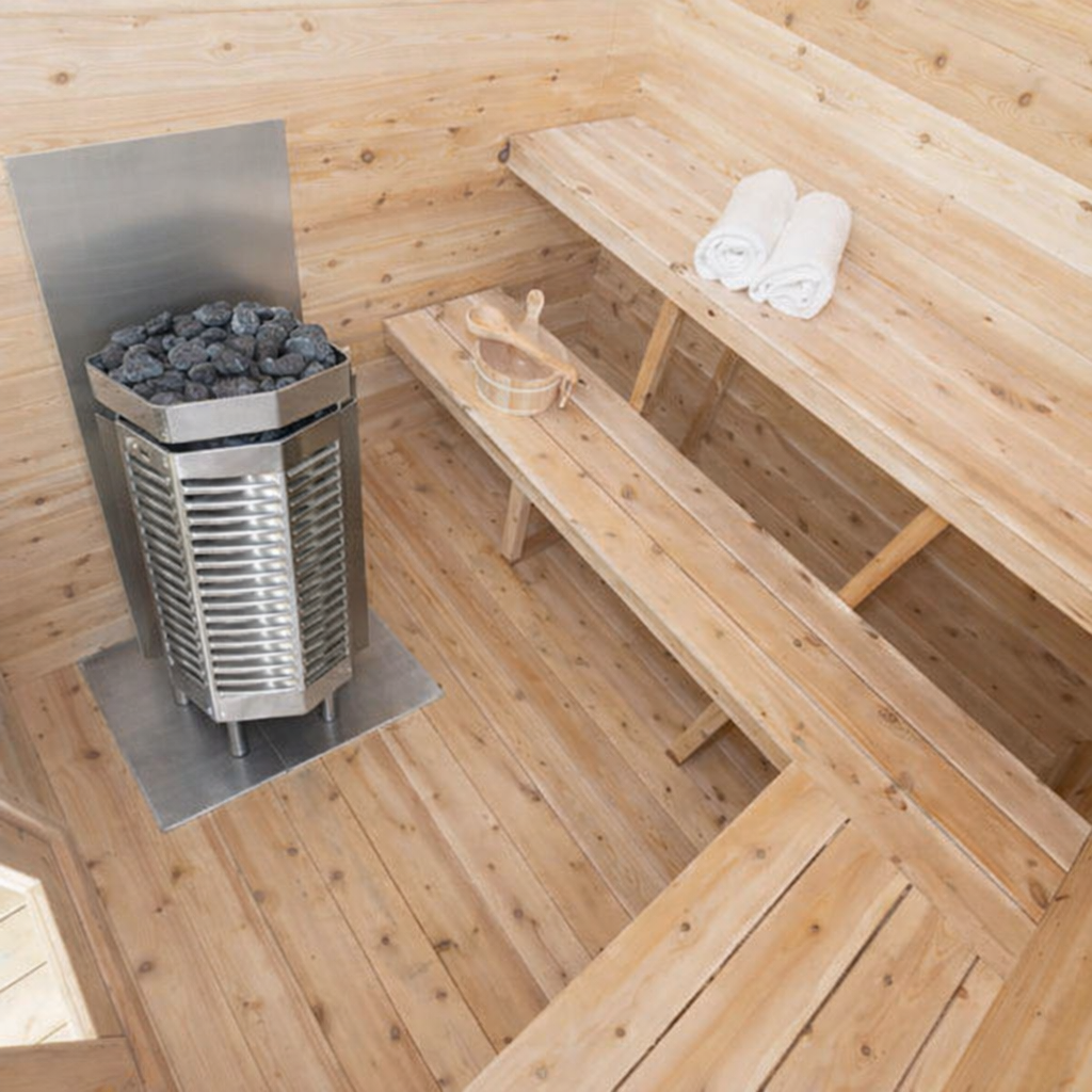 Dundalk Georgian Outdoor Cabin Sauna Kit - image 7