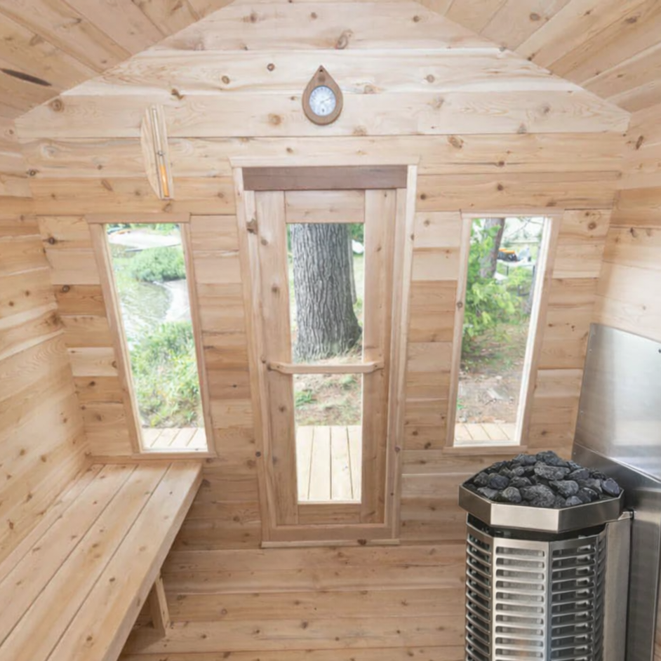 Dundalk Georgian Outdoor Cabin Sauna Kit - image 5