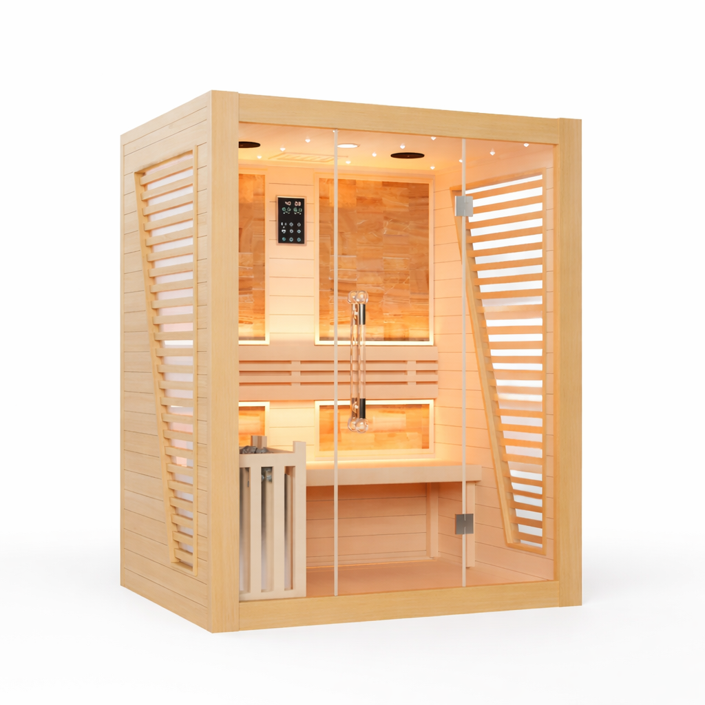 Sauna tradicional de interior Golden Designs Sundsvall para dos personas | GDI-7289-02