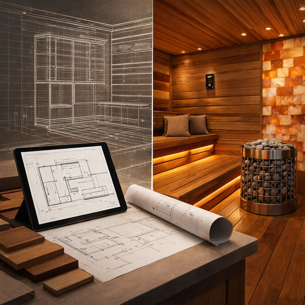 Professional Sauna Design & Material Planning Service