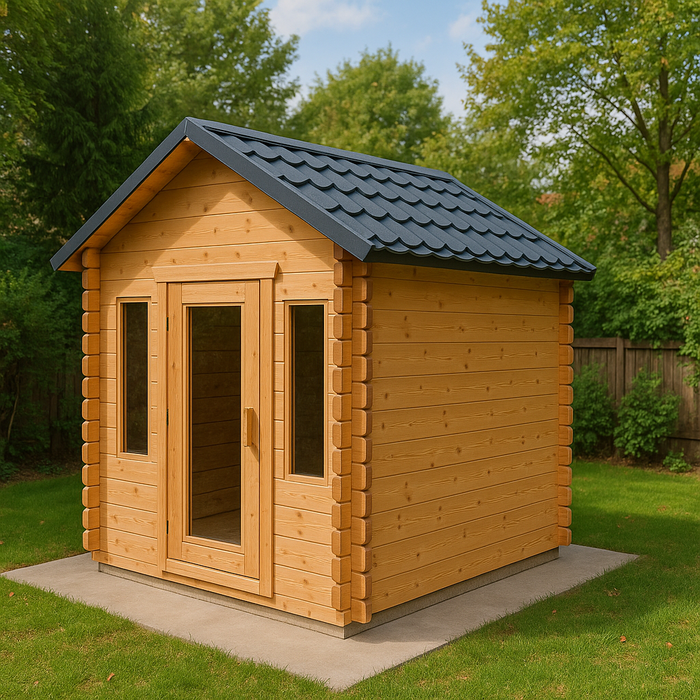 Dundalk Leisurecraft Canadian Timber Cabina georgiana para 6 personas | Sauna | CTC88W