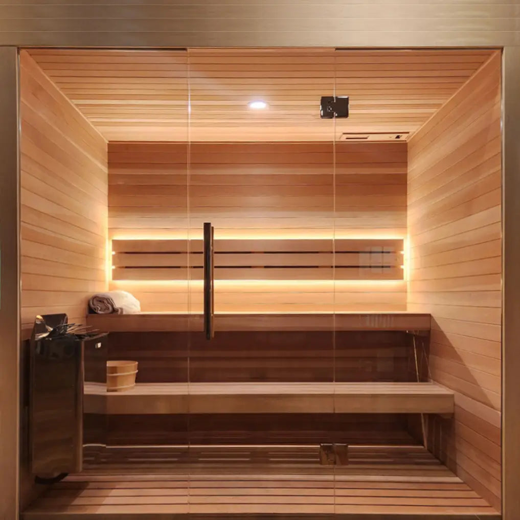 Custom Indoor Sauna Room - view 4