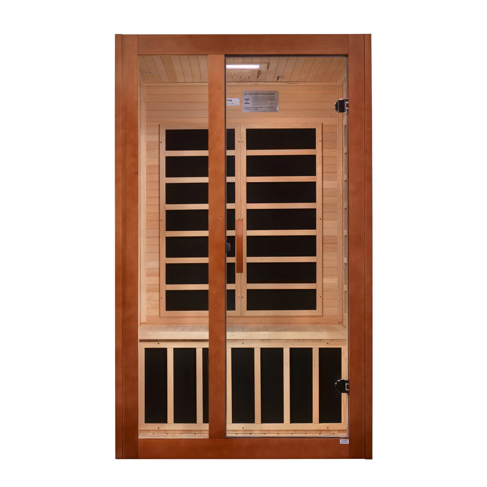 Dynamic Santiago Elite Ultra Low EMF FAR infrared sauna DYN-6209-02