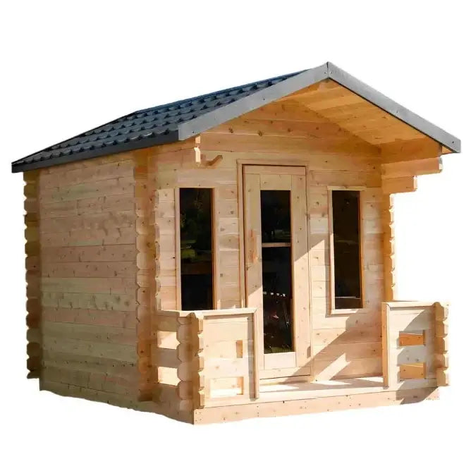 Dundalk Georgian Cabin Sauna With Porch