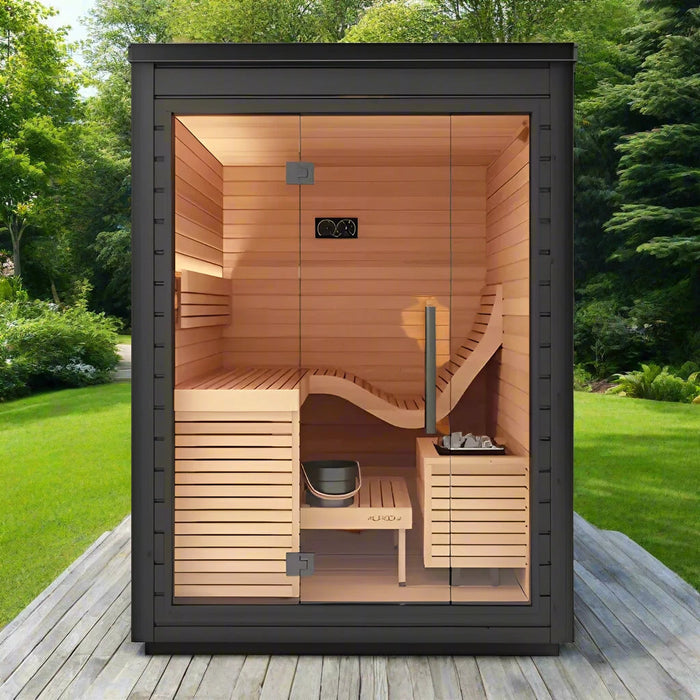 Auroom Aura 2-Person Outdoor Traditional Sauna