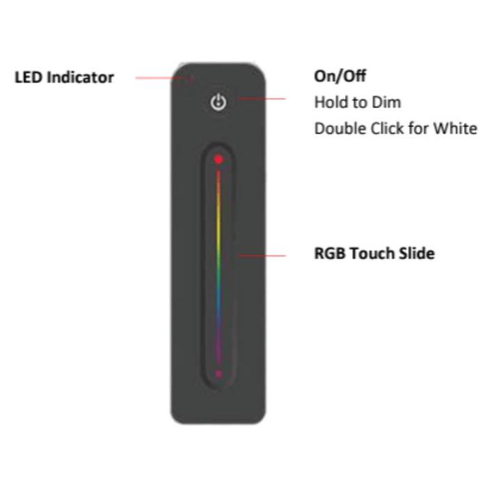 SaunaLife Cromoterapia Iluminación LED para sauna Wifi de 48" | EMood