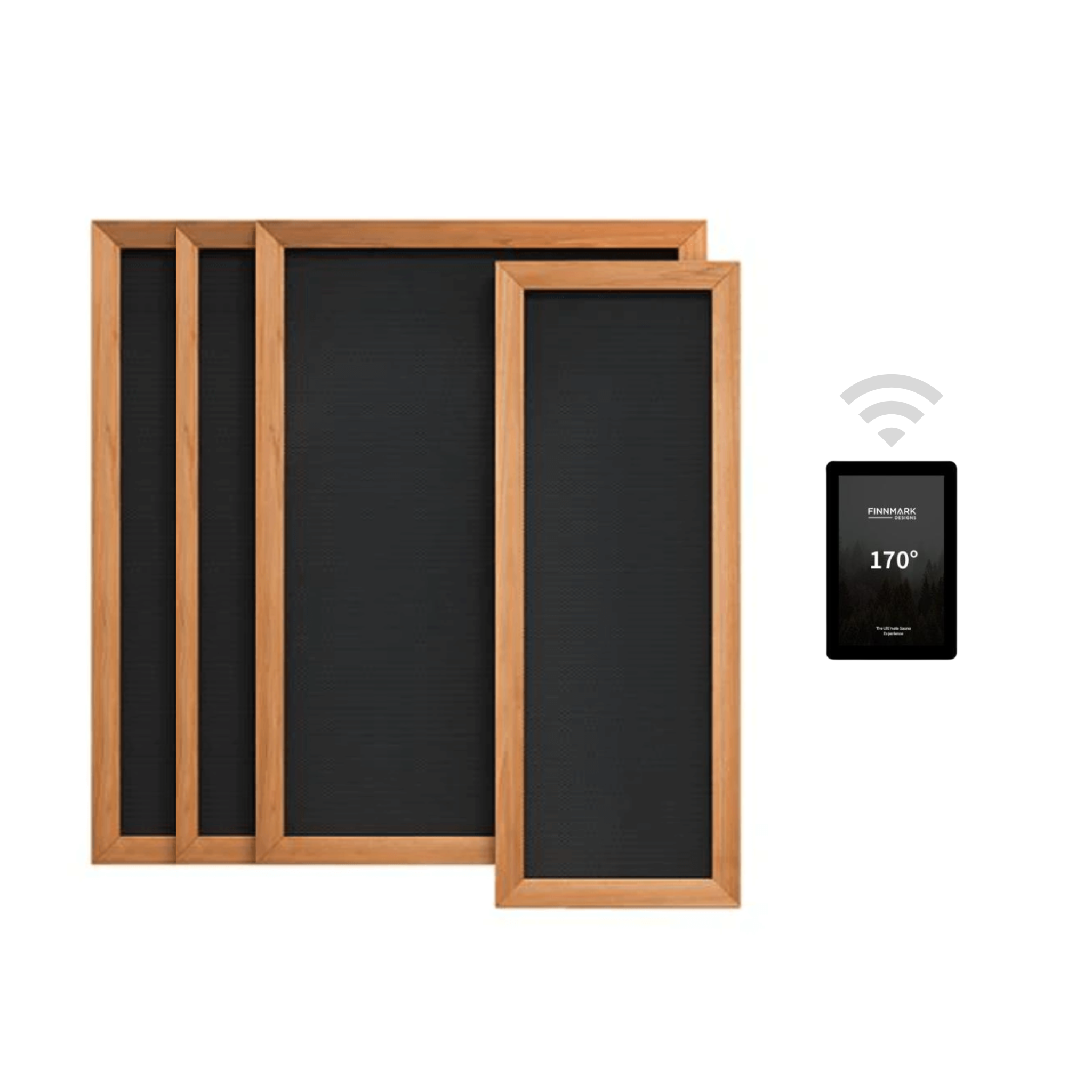 Finnmark Spectrum Carbon™ Infrared Sauna Heater Kit (120V)