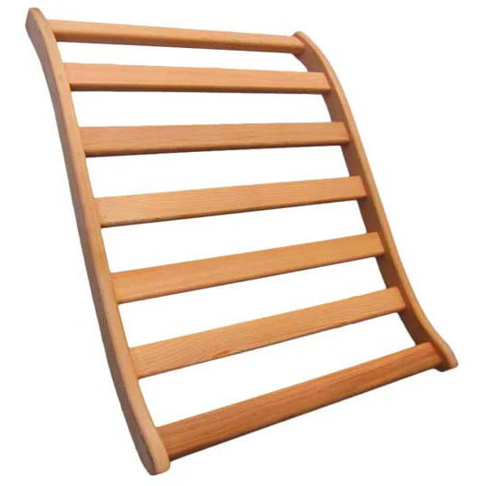 Golden Designs S-Shaped Hemlock Sauna Backrest 16" x 24"