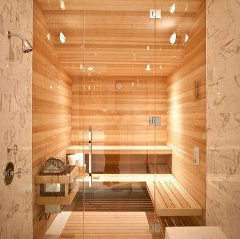 Glass_Front_Custom_Sauna_With_Harvia_KIP