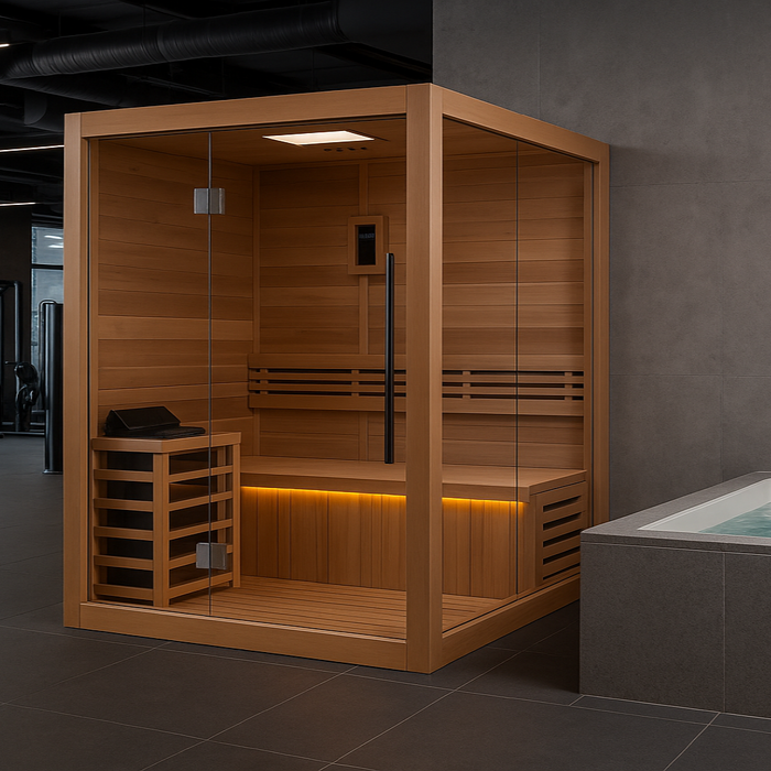 Golden Designs Sauna interior tradicional Forssa para 3 personas | GDI-7203-01