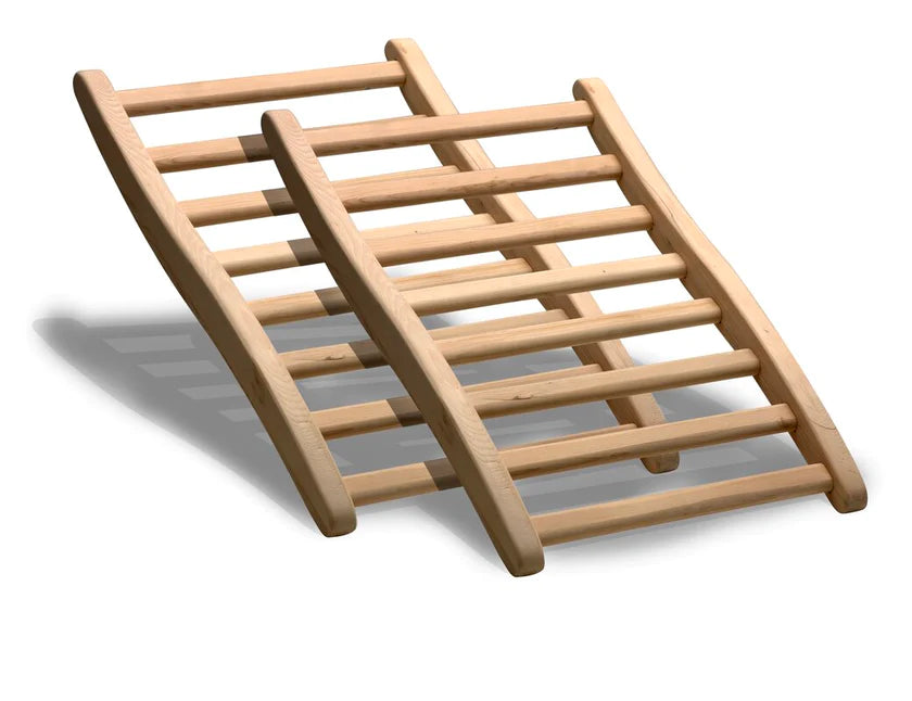 Golden Designs S-Shaped Hemlock Sauna Backrests 16" x 24"