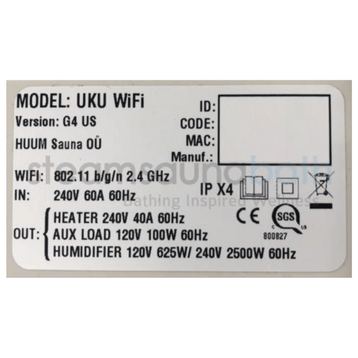 HUUM Replacement UKU Wi-Fi Main Module