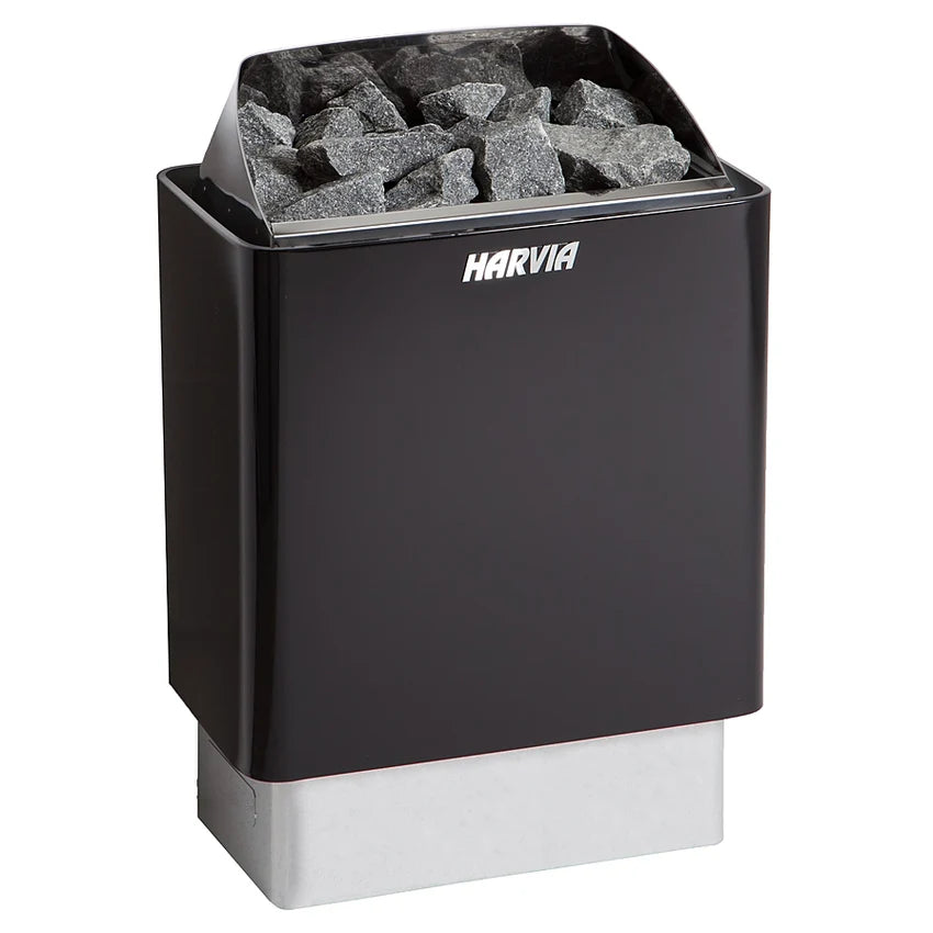 Paquete de calentador eléctrico Harvia KIP con controlador digital, Wifi y piedras