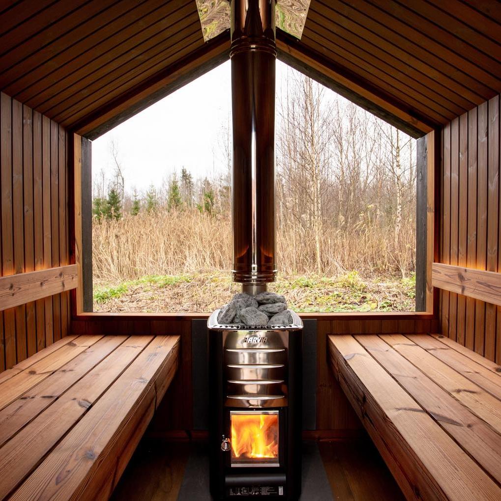 Harvia WHP1500 Stainless Steel Chimney Kit | Wood Stoves