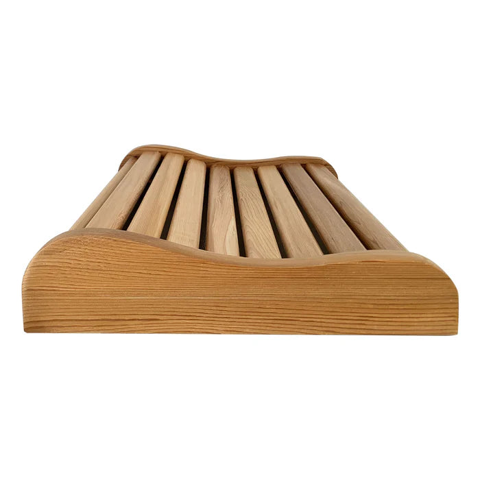Wizzisaunas Ergonomic Red Cedar Sauna Headrest - view 4