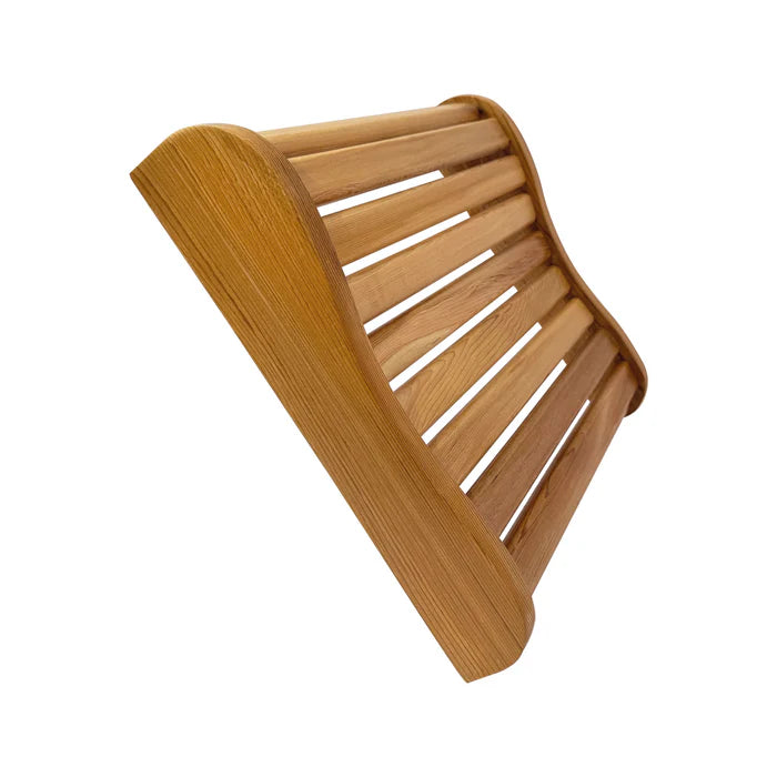 Wizzisaunas Ergonomic Red Cedar Sauna Headrest - view 3