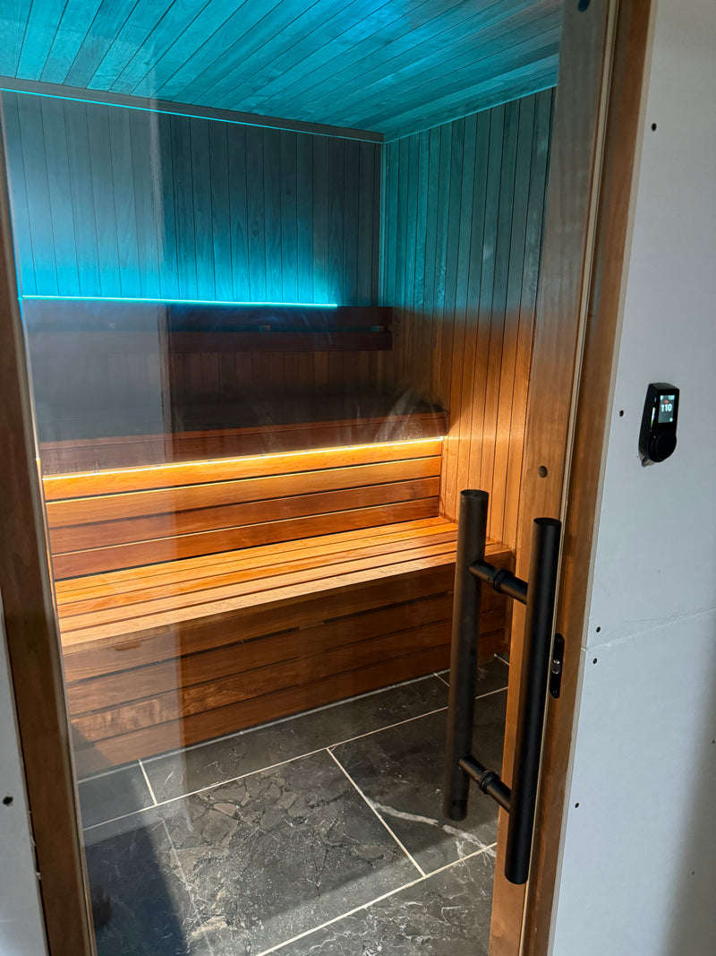 Chad S. customer sauna