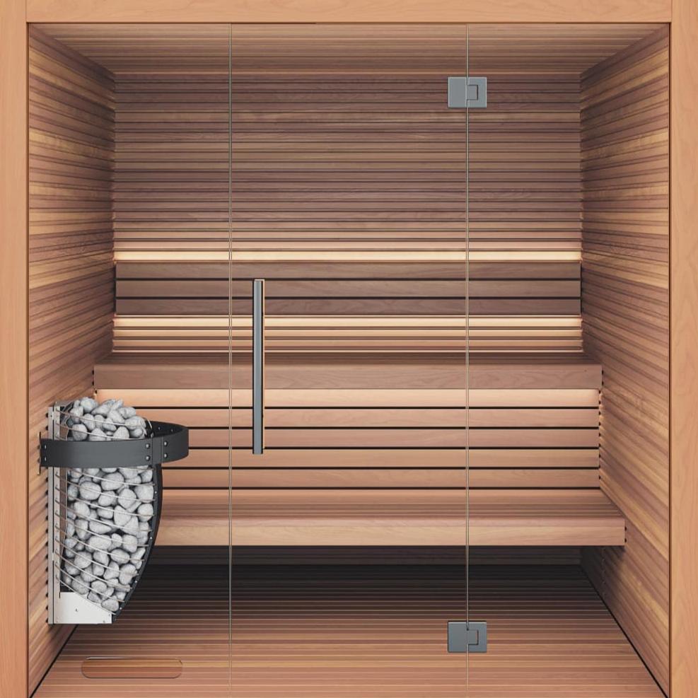 Harvia Spirit 6/8/9kW 240V Wall-Mount Sauna Heater | WiFi