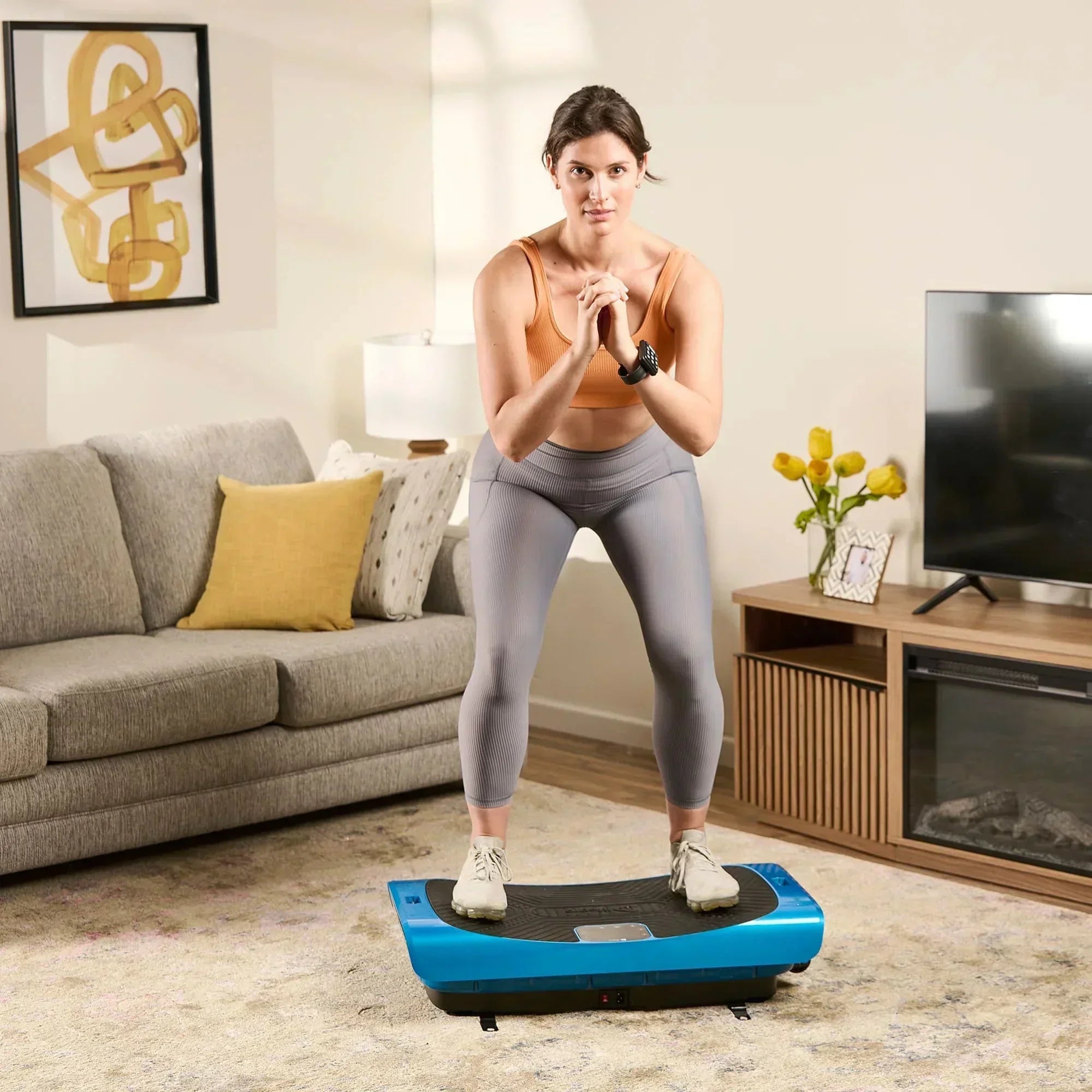 Lifepro Rumblex Pro 4D Vibration Plate w/ Resistance Bands