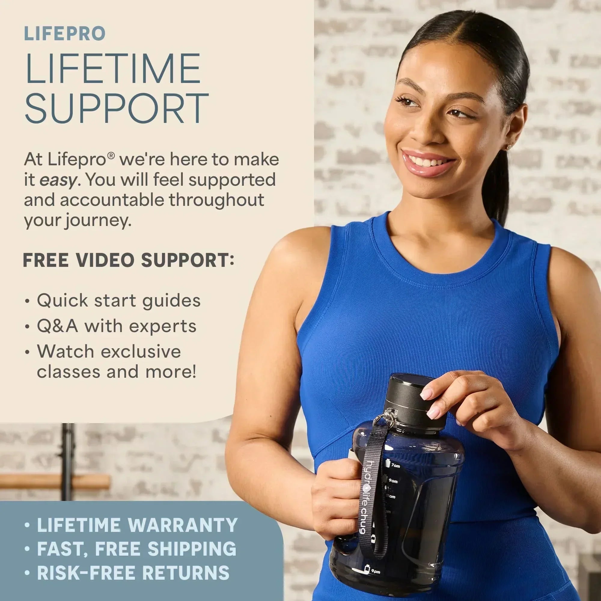 Lifepro Rhythm Vibration Plate with Handrails & Heart Rate Monitor