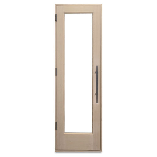 Bathology Pre-Hung Sauna Door Fir w/ Clear Dual-Pane Insulated Glass | SaunaTight 310