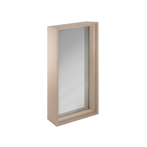 Prosaunas Framed Dual Pane Sauna Window – Hemlock 17-5/8" x 31" Clear/Tinted Tempered Glass