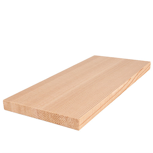 Banco de madera para sauna Prosaunas, veta vertical, cedro transparente de grado A+, 1" x 6"