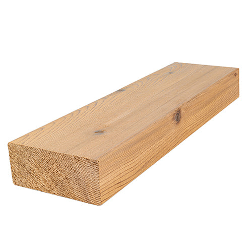 ProSaunas Clear A+ Cedar 1x4 Sauna Bench Wood | Rough 1 Side