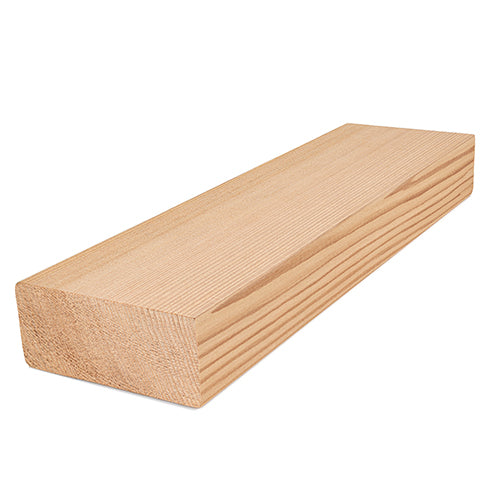 Banco de madera para sauna Prosaunas, veta vertical, cedro transparente de grado A+, 2" x 4"