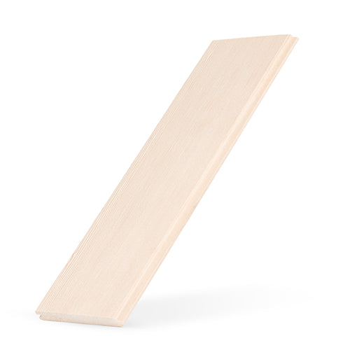 Prosaunas Sauna Wood, Hemlock Vertical Grain, Clear Grade A+ V Gap Wall Cladding, 1/2"x4" - hemlock option
